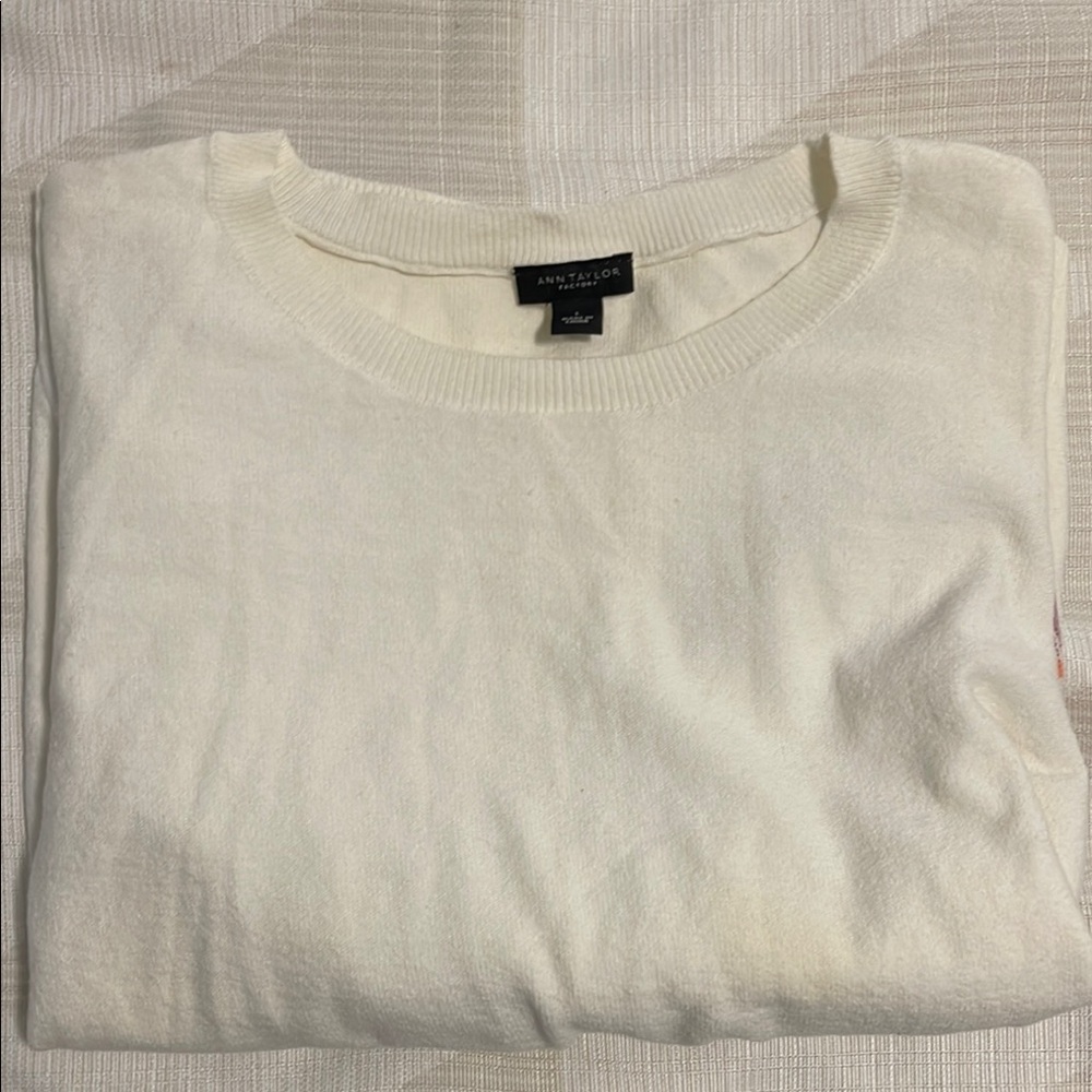 Ann Taylor Cream Women’s Top